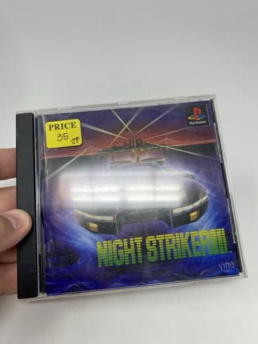 USED PS1 PS PlayStation 1 Night Striker 60016 JAPAN IMPORT US seller — photo 3