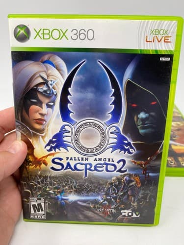 Sacred 2 Fallen Angel & Reckoning Microsoft Xbox 360 Video Game Lot of 2 CIB — photo 2