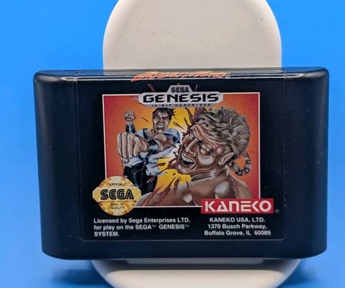 Sega Genesis - Deadly Moves - Game And Box, Tested & Working Video Game — photo 4