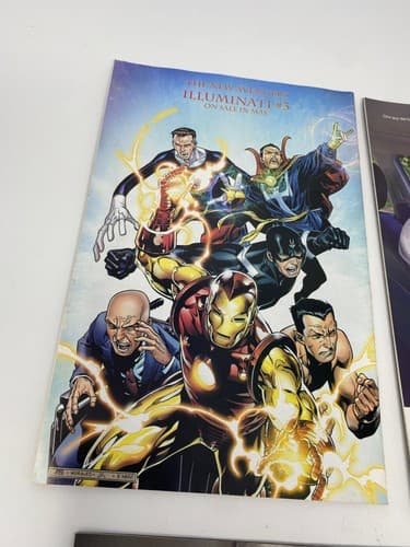 Marvel Comics New Avengers: Illuminati #1 2 3 4 5 NM Complete 1-5 Series 2007 — photo 8