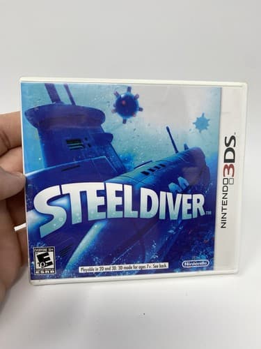 Steel Diver Nintendo 3DS 2011 Brand New Factory Sealed Ships Fast