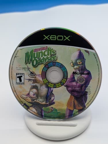 Oddworld: Munch's Oddysee (Microsoft Xbox, 2001) Complete With Manual, Tested  — photo 6