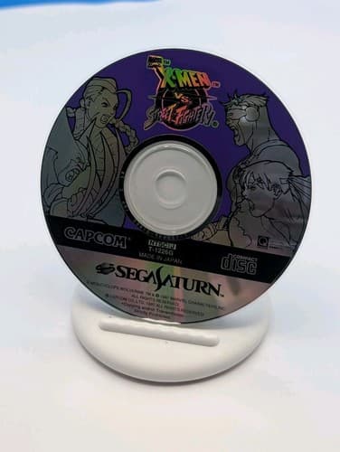 X Men vs Street Fighter Sega Saturn Japanese Version NO RAM — photo 8