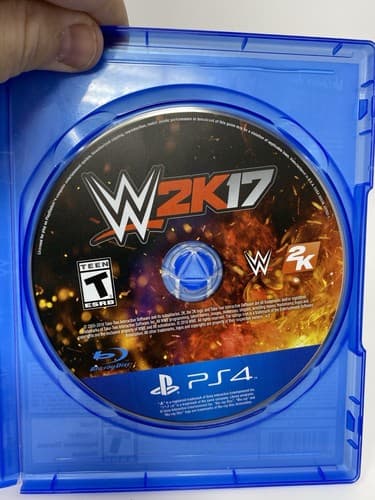 WWE 2K17 (Sony PlayStation 4, 2016) Game & Case Tested — photo 5