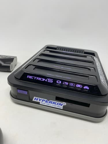 Retron 5 Console (Sega Genesis, NES, SNES, GB-GBA Games Playable Controller READ — photo 3