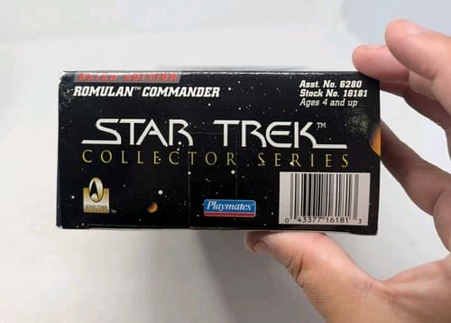 Star Trek Starfleet Edition - Lot Of 3 Figures - Riker, Laforge, Romulan... — photo 7