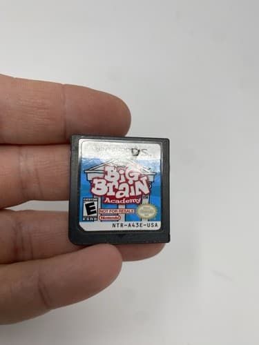 Big Brain Academy (Nintendo DS, 2006) Not For Resale NFR Authentic Tested — photo 2