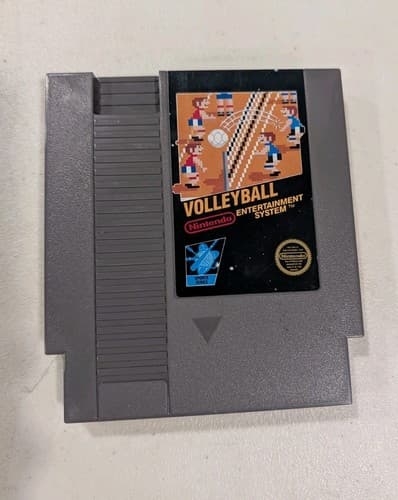 Volleyball (5-Screw) - 1985 NES Nintendo Game - Cart Only - TESTED!