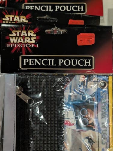 Star Wars Lot of 7 Pencil Pouches, 6 Pencil Boxes, Brand New Podracer Episode 1 — photo 3