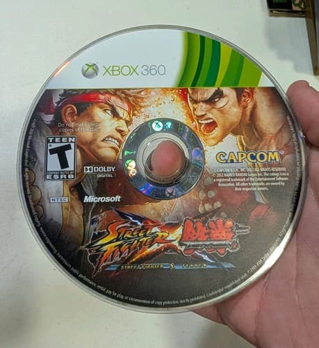 Street Fighter X Tekken (Microsoft Xbox 360 2012) Authentic, Disc Only — photo 2