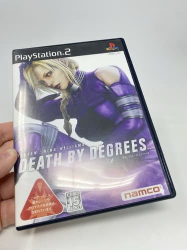 Namco Death By Degrees Nina Williams PS2 Game Used Authentic NTSCJ Rare — photo 4