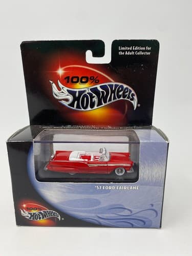 Hot Wheels 100% ‘57 Ford Fairlane Limited Edition Adult Collector Diecast NEW