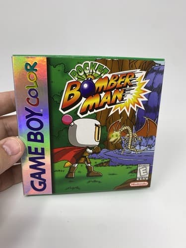 Pocket Bomberman Nintendo Game Boy Color GBC CIB Complete Bomber Man Tested
