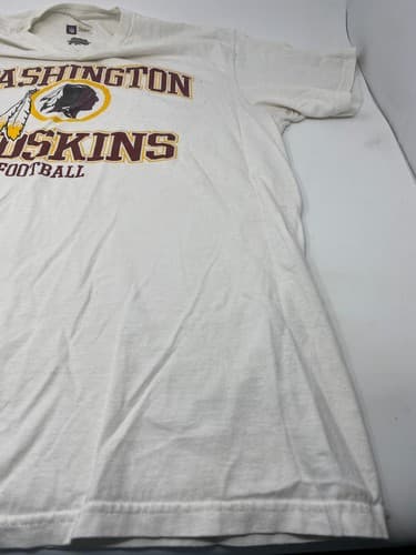 NFL Washington Redskins White Football Lg T-Shirt. Vintage Team Apparel — photo 6