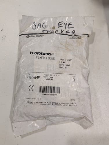 New Allen Bradley 42SMP-7021 Ser. B Photoswitch Fixed Focus 11-28VDC - New