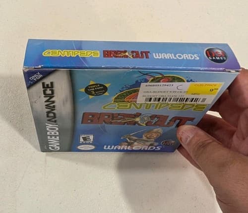 Breakout/Centipede/Warlords (Nintendo GameBoy Advance) Gba TESTED — photo 2