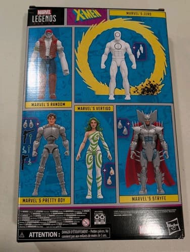 MARVEL LEGENDS X-MEN 60th: 5-PACK VILLAINS STRYFE RANDOM VERTIGO PRETTY BOY ZERO — photo 7