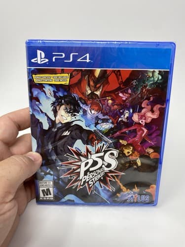 NEW P5S PERSONA 5 STRIKERS + Bonus Content PlayStation PS4 Video Game Rated: M