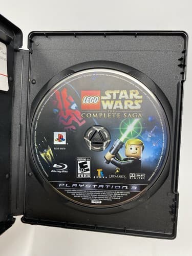 LEGO Star Wars: The Complete Saga (Sony PlayStation 3, 2007). Tested