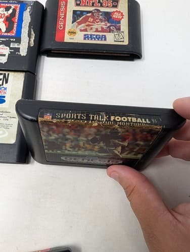 Lot Of 5 Sega Genesis Football Games - Tecmo, NFL — photo 5