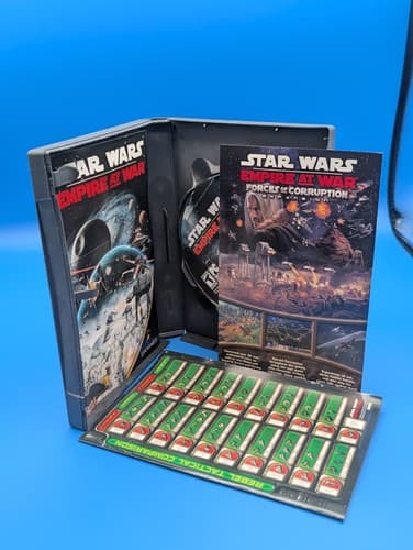 Star Wars: EMPIRE AT WAR w/Manual CIB Complete   (BUW60) — photo 3