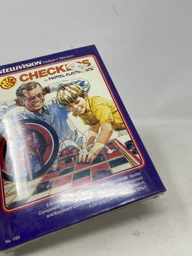CHECKERS Intellivision Mattel Electronics New Factory Sealed Ship Fast Authentic — photo 8