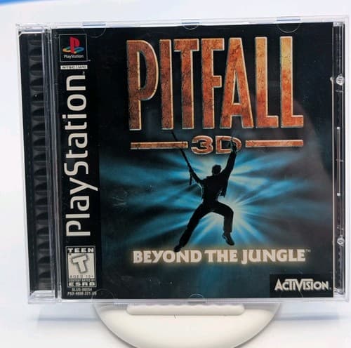 Pitfall 3D: Beyond the Jungle (Sony PlayStation 1) PS1 Complete CIB - Tested