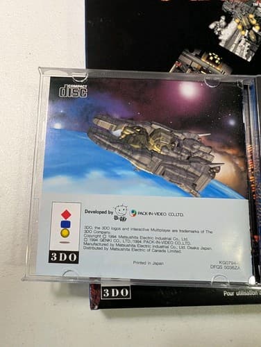 Burning Soldier (3DO, 1994) Long Box w/ Disc & Jewel Case - No Manual - Tested  — photo 6