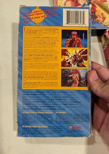 Fatal Fury, Fatal Fury 2, Fatal Fury Legend of the Hungry Wolf (VHS Lot, 94, 95) — photo 5