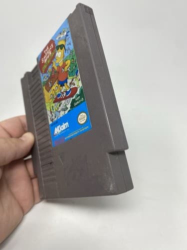 The Simpsons: Bart vs. The Space Mutants (Nintendo NES, 1991) AUTHENTIC | TESTED — photo 5