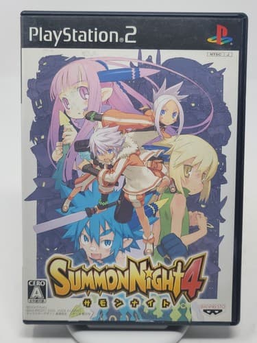 Summon Night 4 Sony PlayStation 2 PS2 Japanese Import Tested US Seller