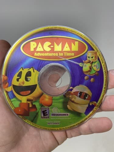 Pac-Man Adventures In Time PC Game Disc Only Ships Fast