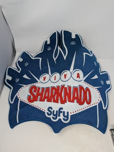 Syfy Viva Sharknado Promo Foam Hat OSFA 19" x 17" Dan Diego Comic Con