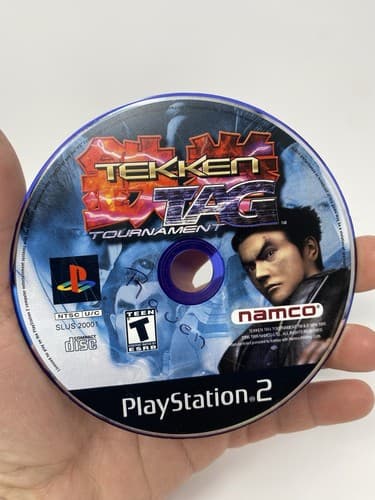 Tekken: Tag Tournament (Sony Playstation 2, 2000) Clean Tested Working Disc Only