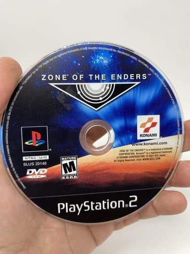 Zone of the Enders (Sony Playstation 2 PS2, 2001) Authentic, disc only, tested