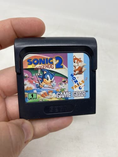 Sonic the Hedgehog 2 Sega Game Gear 1992 Cartridge Only  Tested Ships Fast