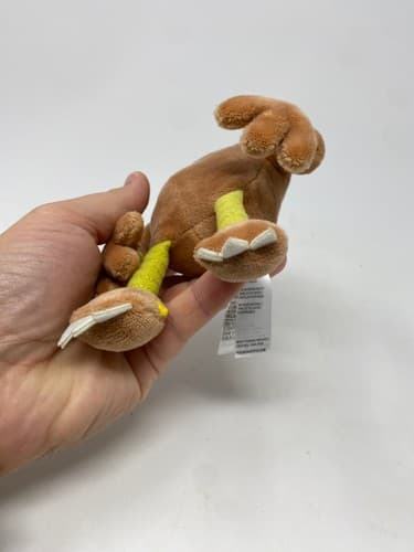 Pokemon Center Hitmonlee Sitting Cuties Pokemon Fit Plush Stuffed Animal — photo 3