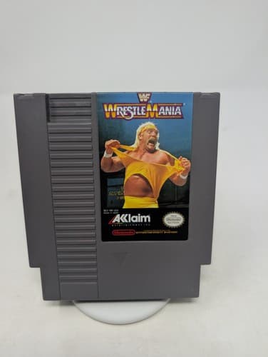 WWF WrestleMania (Nintendo Entertainment System, 1988) NES Cartridge Hulk Hogan