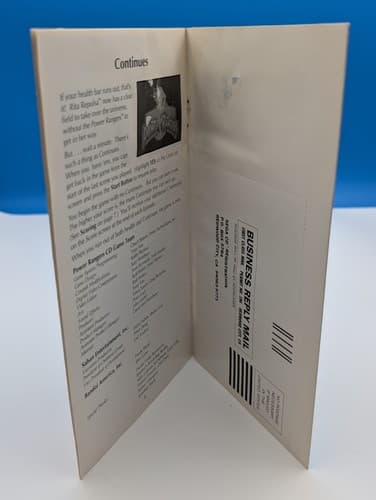 Power Rangers Manual and Disc Only (Sega CD) - Authentic Good Condition — photo 3