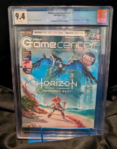 Walmart GameCenter #81 Horizon II CGC Graded 9.4 Magazine Video Games