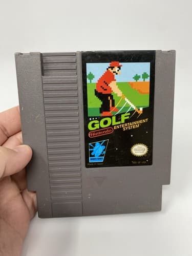 Golf NES Nintendo Cartridge only, Authentic Tested
