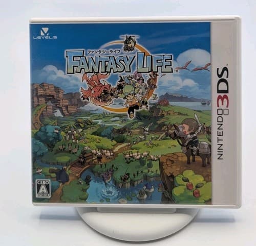 Nintendo 3DS Fantasy Life Japanese RPG life simulation Games Level5 US Seller 