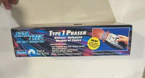 Star Trek The Next Generation Type 1 Phaser Playmates 19914 New Very Low Serial — photo 4