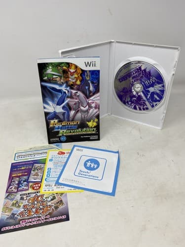 pokemon battle revolution Wii Nintendo Tested Used Japanese Games NTSC-J — photo 4