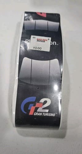 Vintage PlayStation GRAN TURISMO 2 Compressed Race Car Promo Bonus T-SHIRT 1999 — photo 2