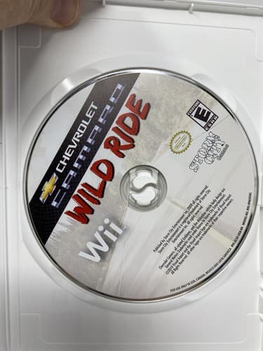 Chevrolet Camaro: Wild Ride Nintendo Wii Complete Tested Working  w/ Wheel — photo 7
