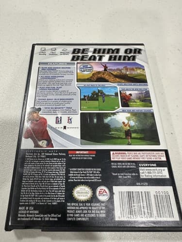 Tiger Woods PGA Tour 2003 (Nintendo GameCube, 2002) Complete and Tested — photo 2