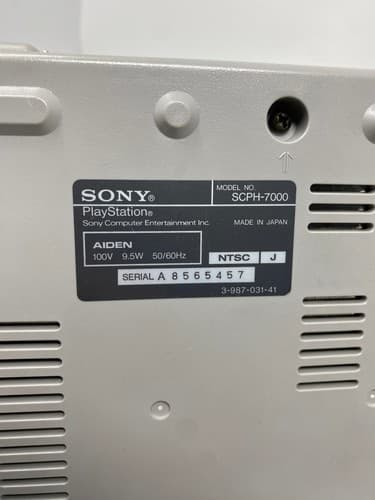 Two (2) Sony PlayStation One PS1 Game Console Only for Parts or Repair SCPH-7501 — photo 7