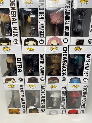 Funko Pop Star Wars Lot of 12 Boxed Figures Darth Vader Kylo Ren Exclusives — photo 7