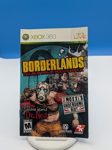 Borderlands Double Game Add-On Pack Zombie Island Dr. Ned Mad Moxxi's XBOX 360 — photo 4